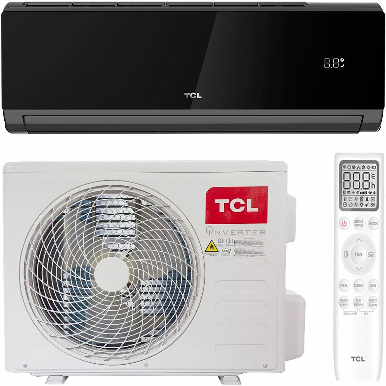 Kondicionieris TCL Elite Inverter BLACK