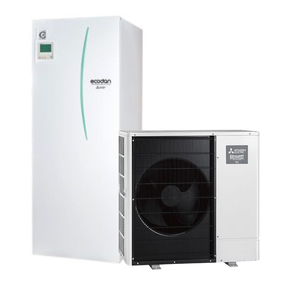Heat pump Mitsubishi Zubadan PUD-SHWM140YAA + Hydraulic tank EHST20D-YM9D