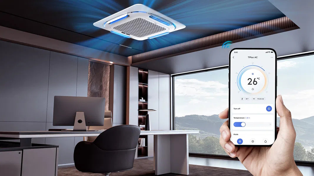 Cassette air conditioner with outdoor unit TCL