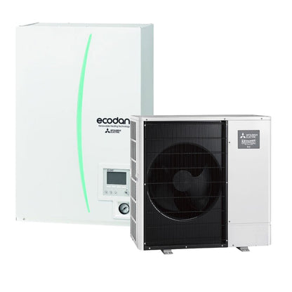 Siltumsūknis Mitsubishi Zubadan PUD-SHWM100YAA + Hidrobloks EHSD-YM9D